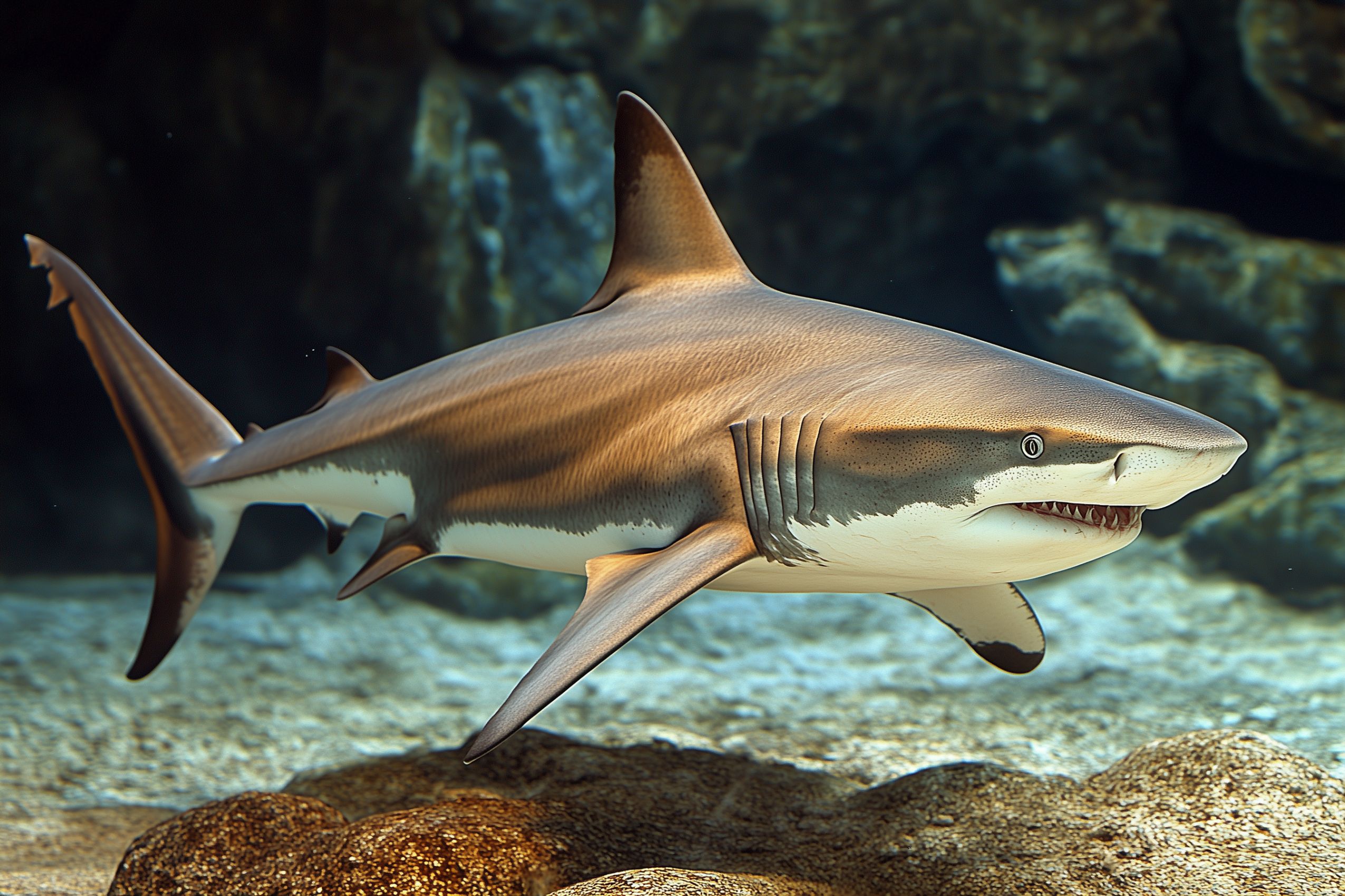 Fond d'écran requin 1