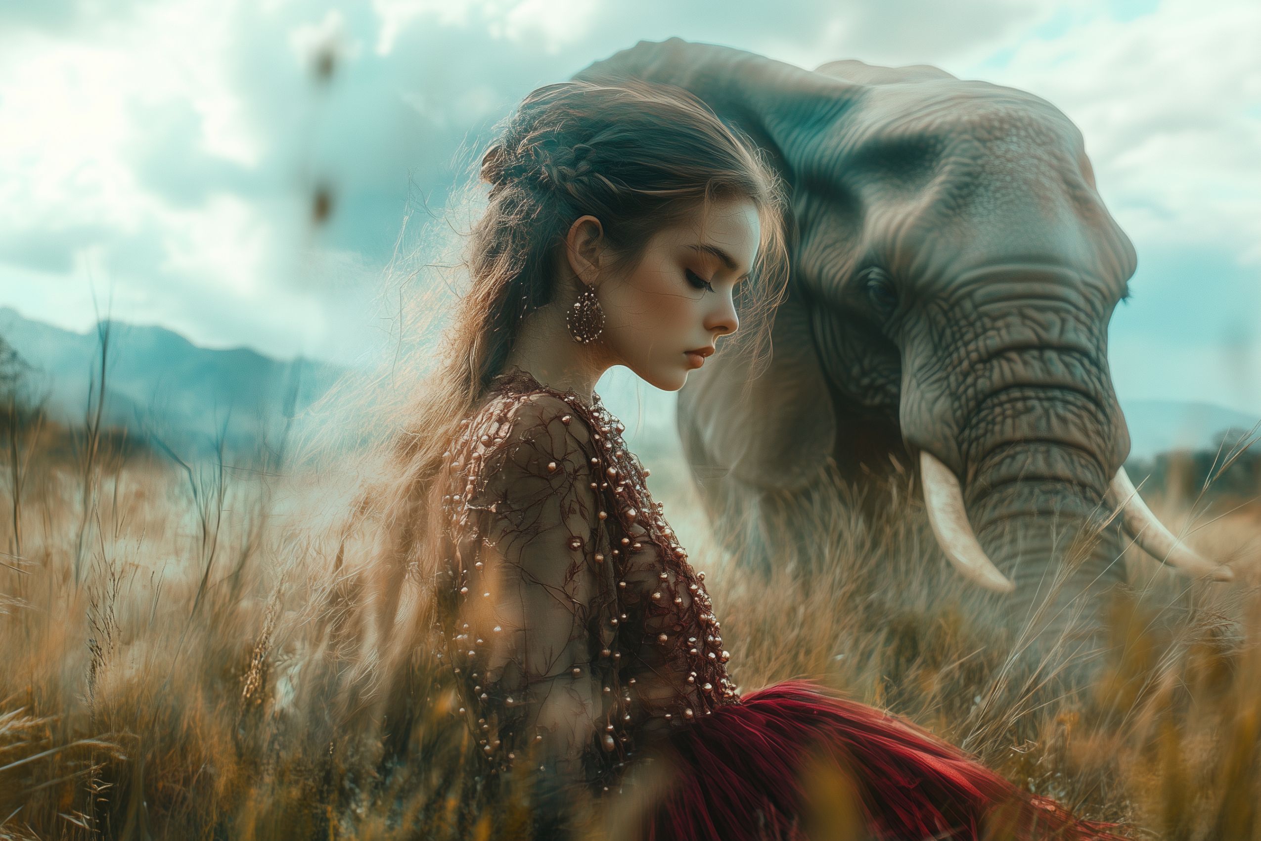 Fond d'écran elephant wallpaper 1