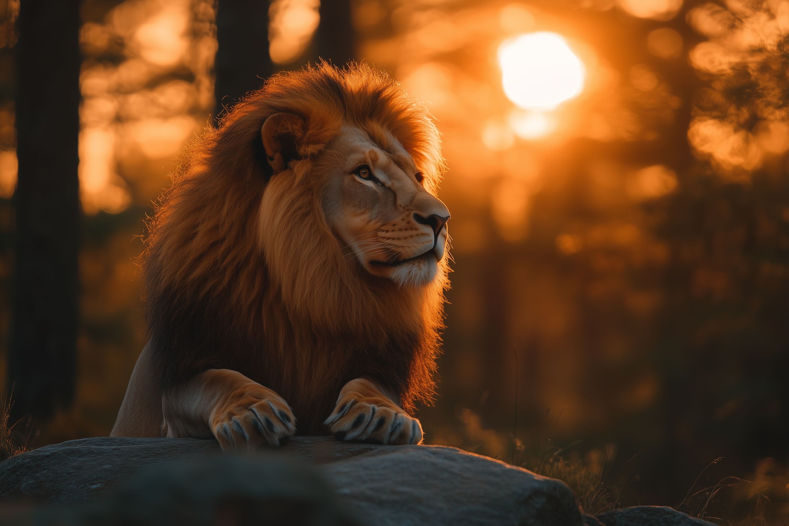 lion fond d ecran wallpaper desktop 4