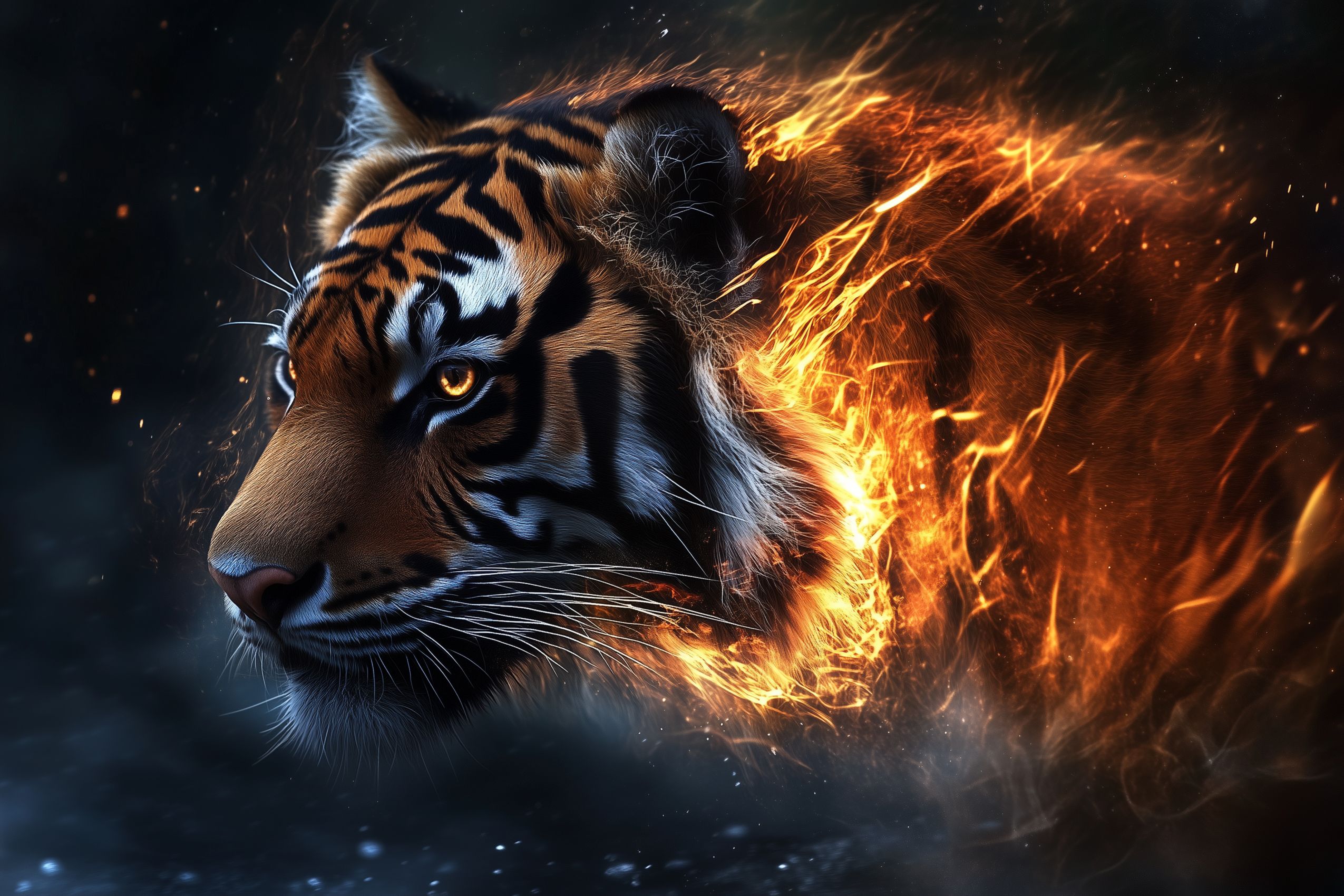 tigre fond d ecran wallpaper desktop 3