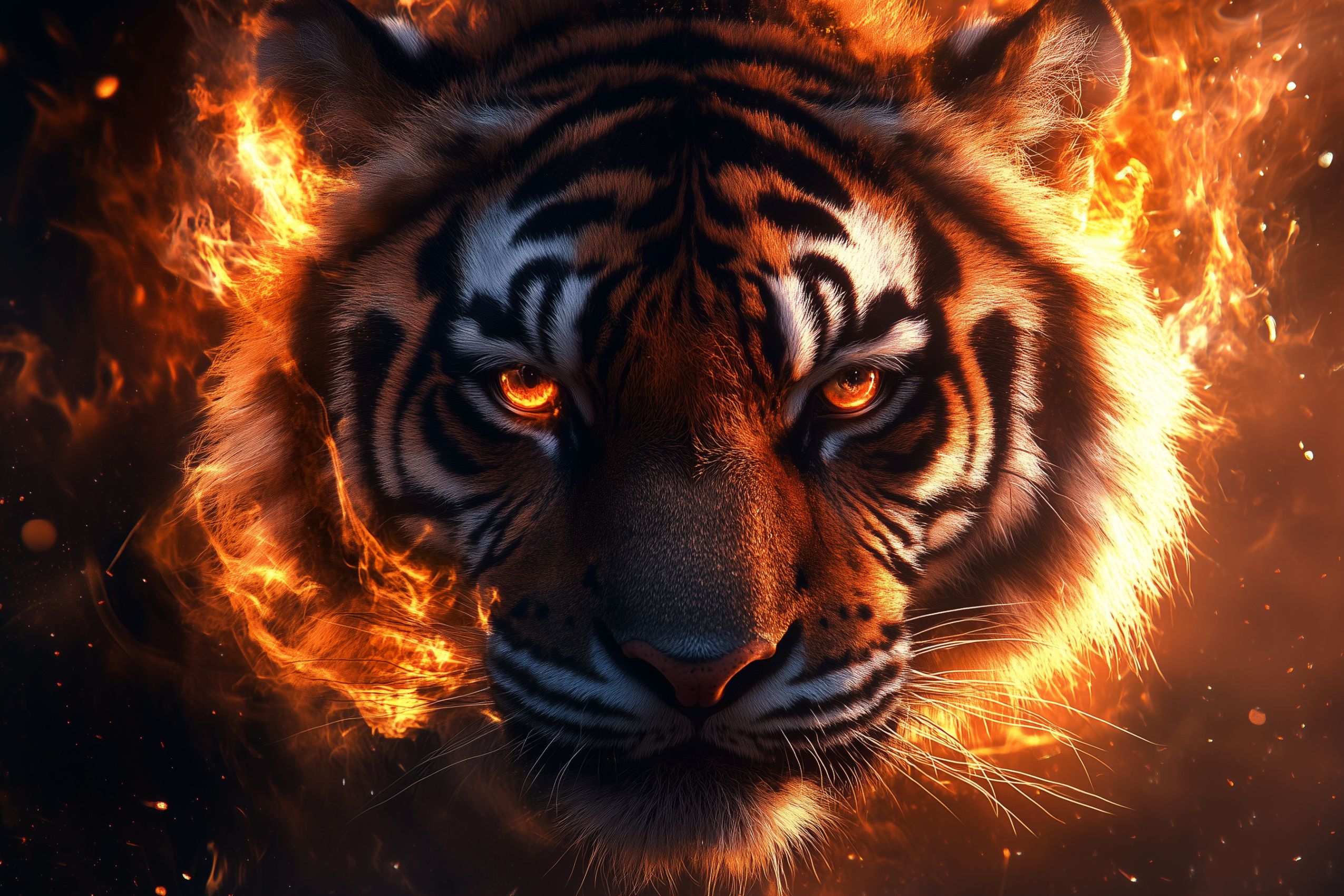 tigre fond d ecran wallpaper desktop 8