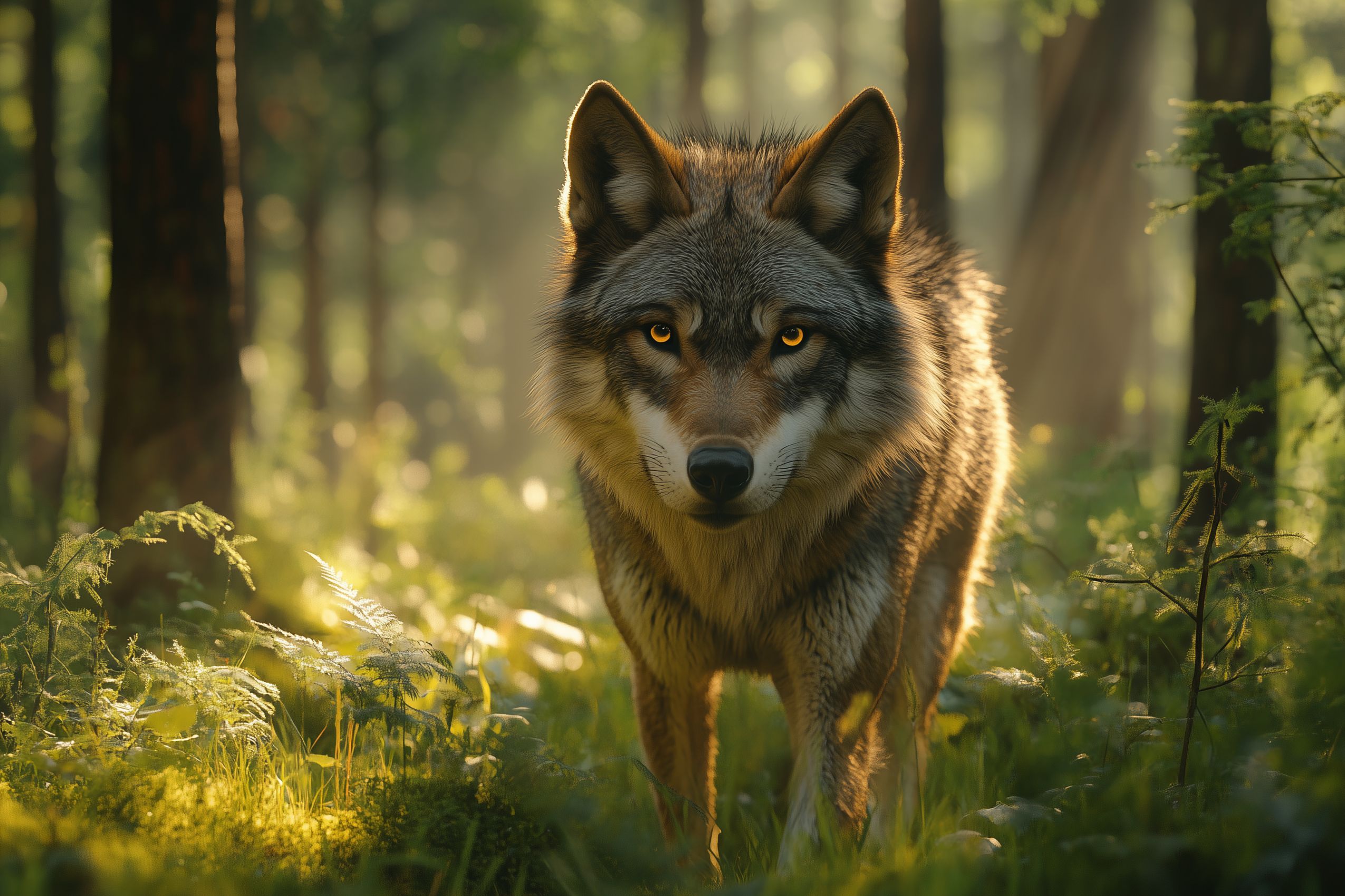 Fond d'écran loup wallpaper 17