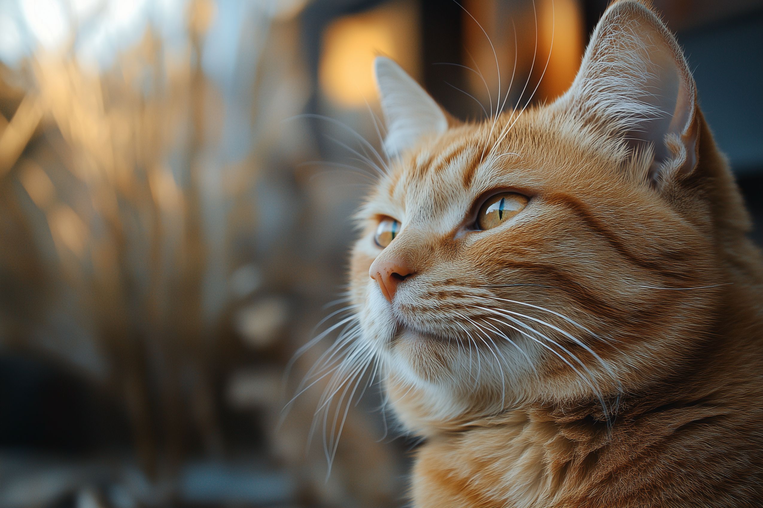 Fond d'écran chat regard 05