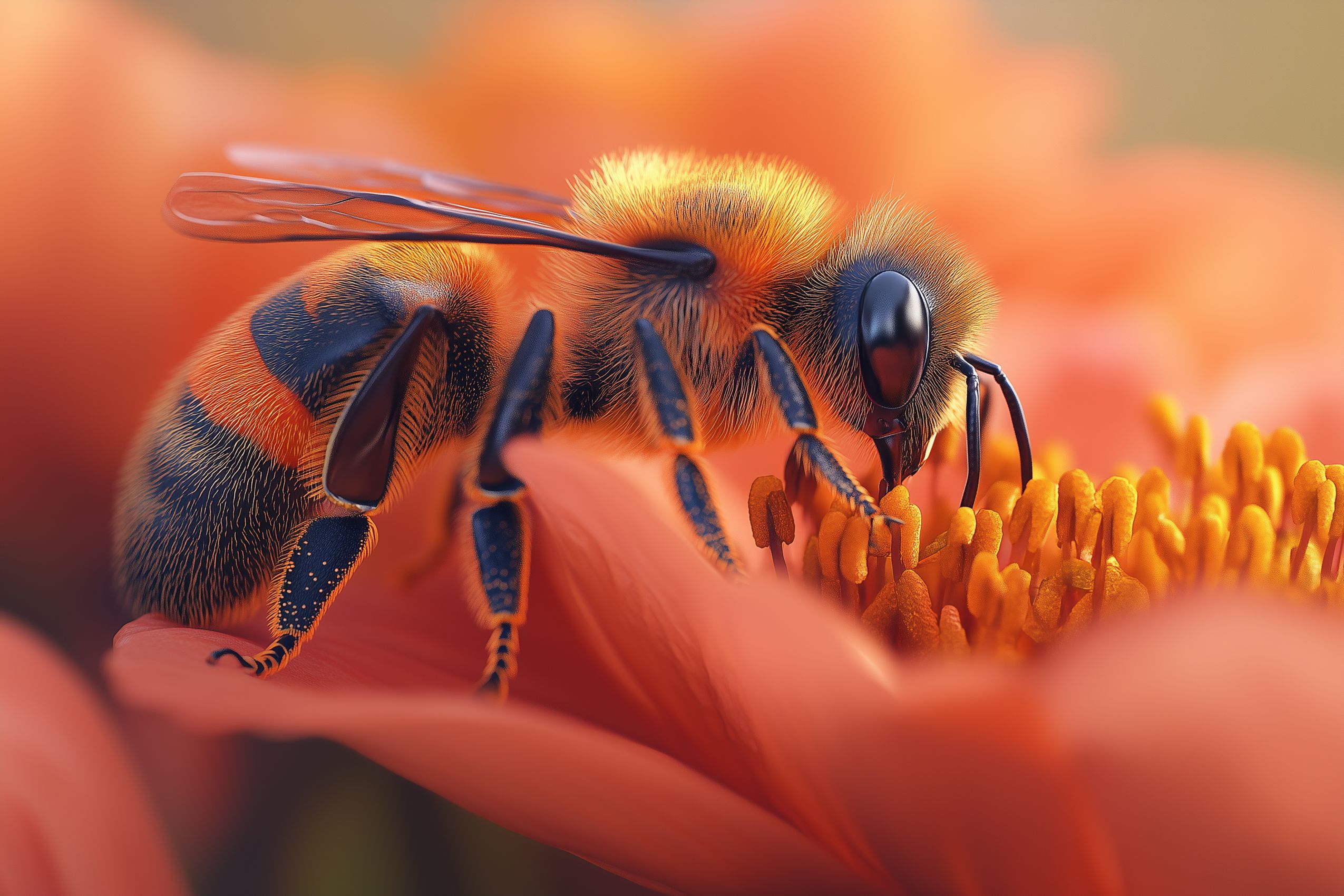 Abeille fond d'écran wallpaper desktop 12