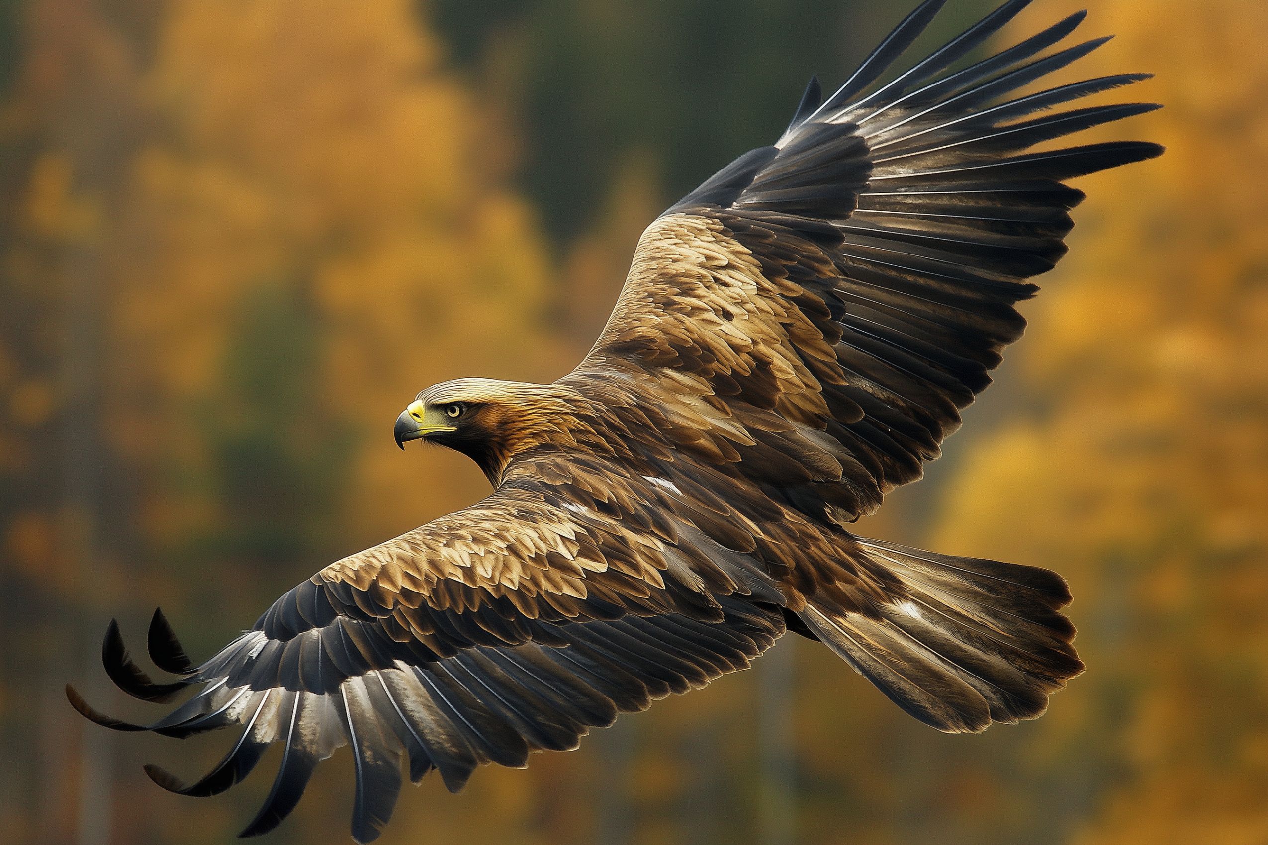 fond d ecran aigle royal oiseau 02