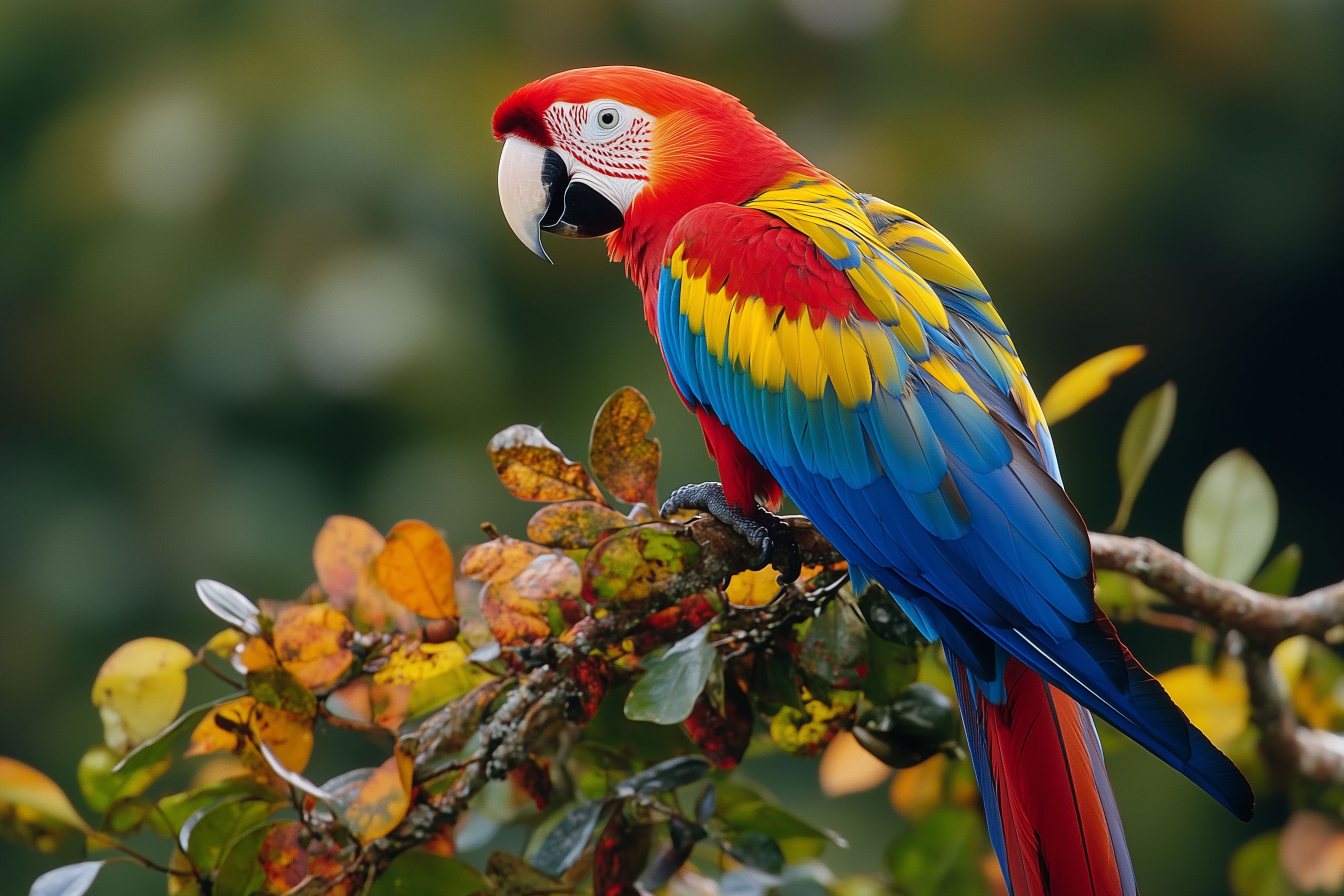 Fond d'écran oiseau perroquet 001