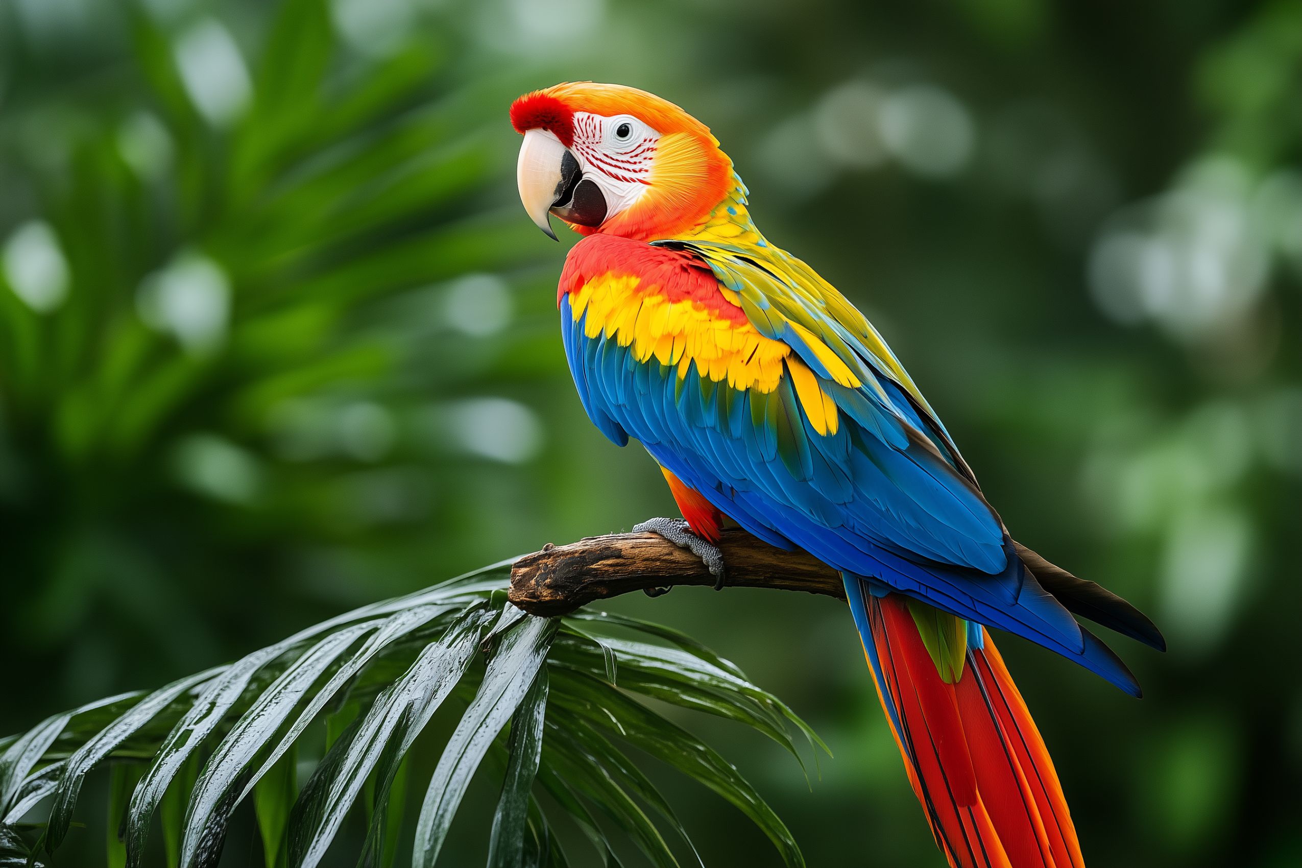 Fond d'écran oiseau perroquet 003