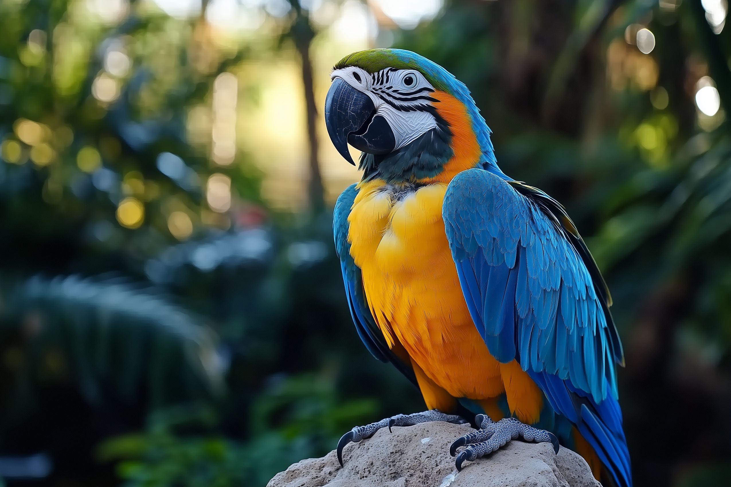 fond d ecran oiseau perroquet 004