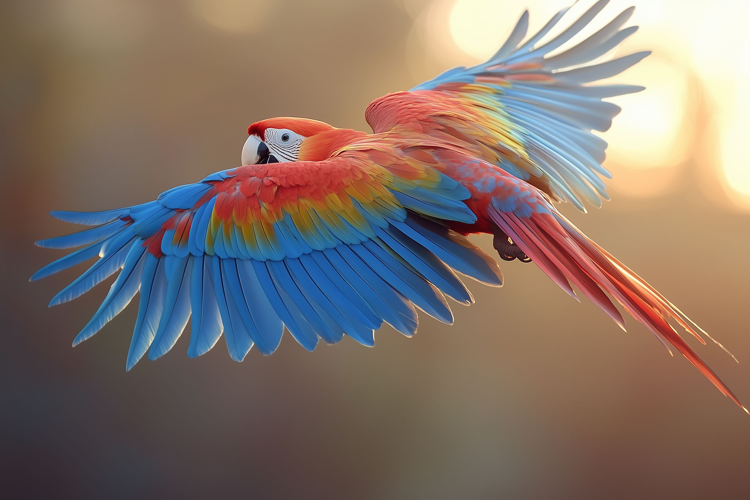 Fond d'écran oiseau perroquet 005