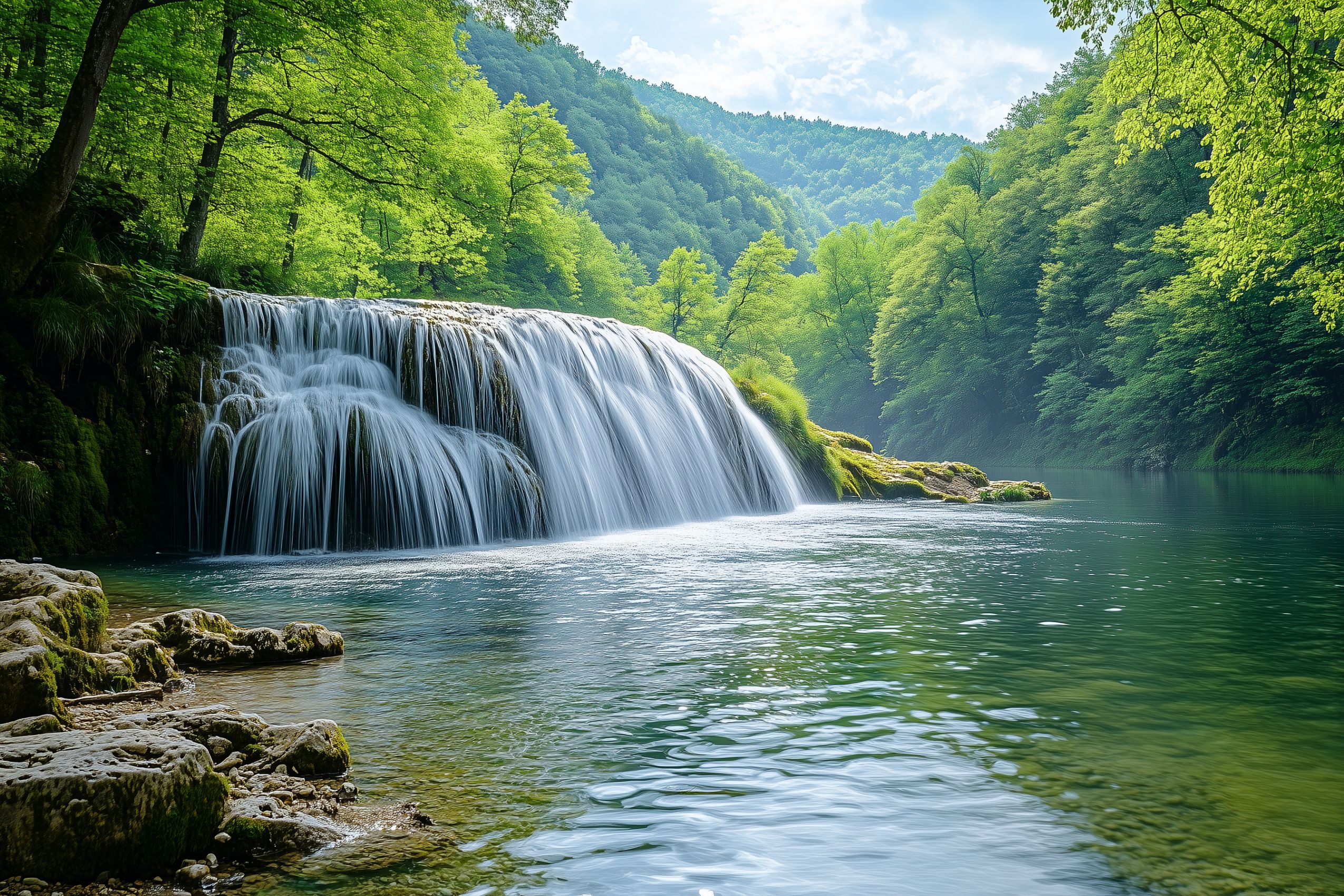 Fond d'écran cascades et rivières wallpaper 003