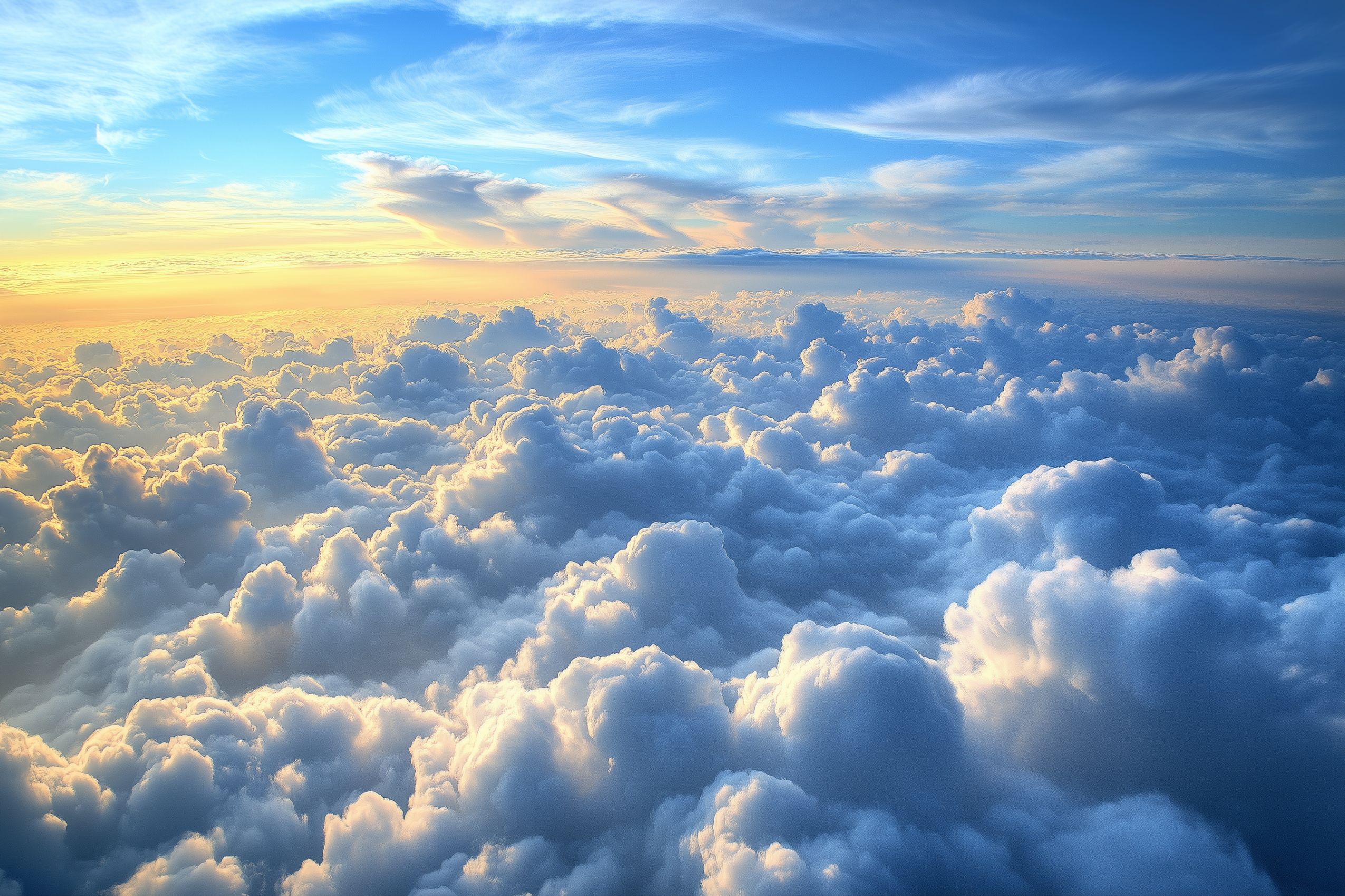 Ciel nuages fond d'écran wallpaper 002