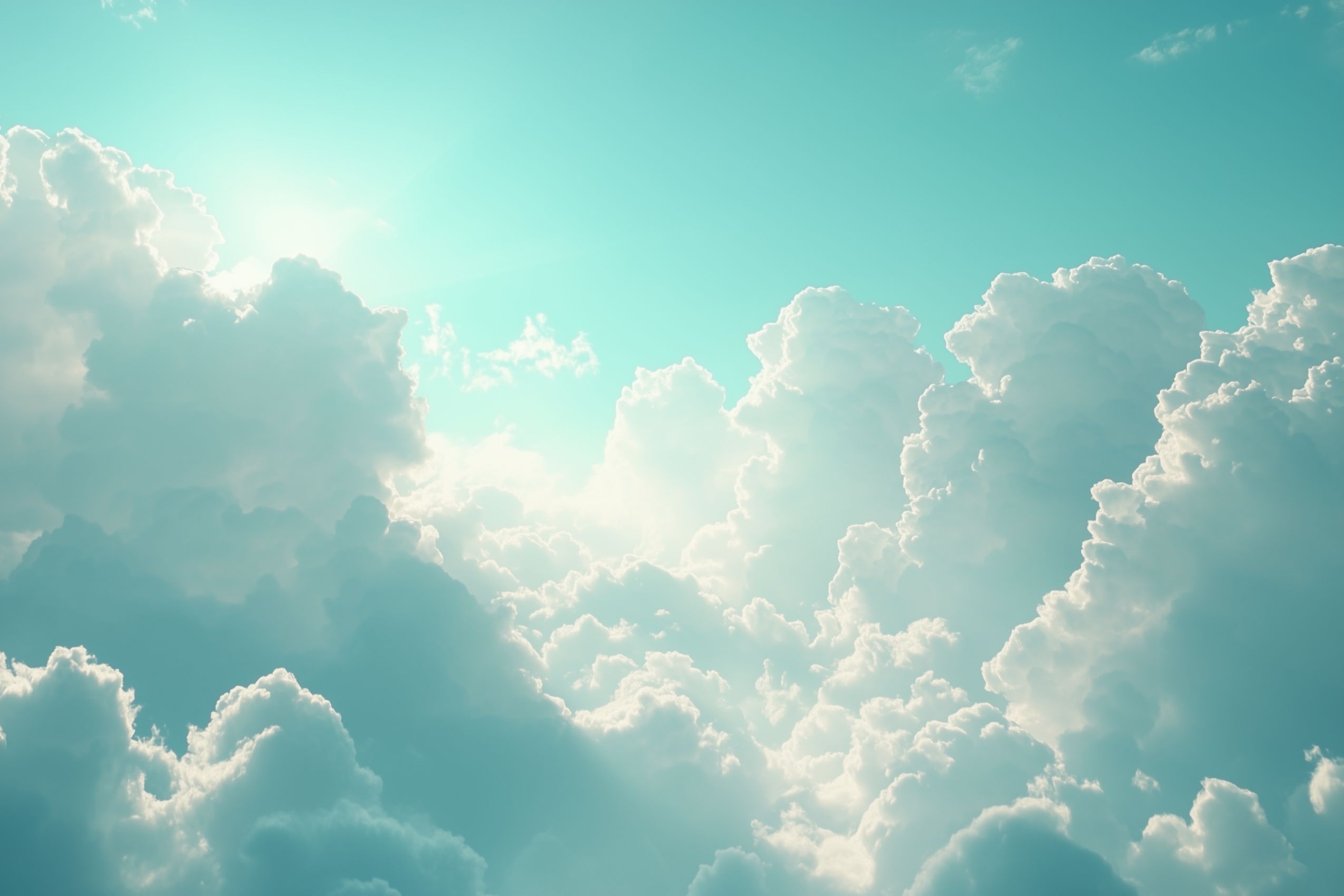 Ciel nuages fond d'écran wallpaper 004