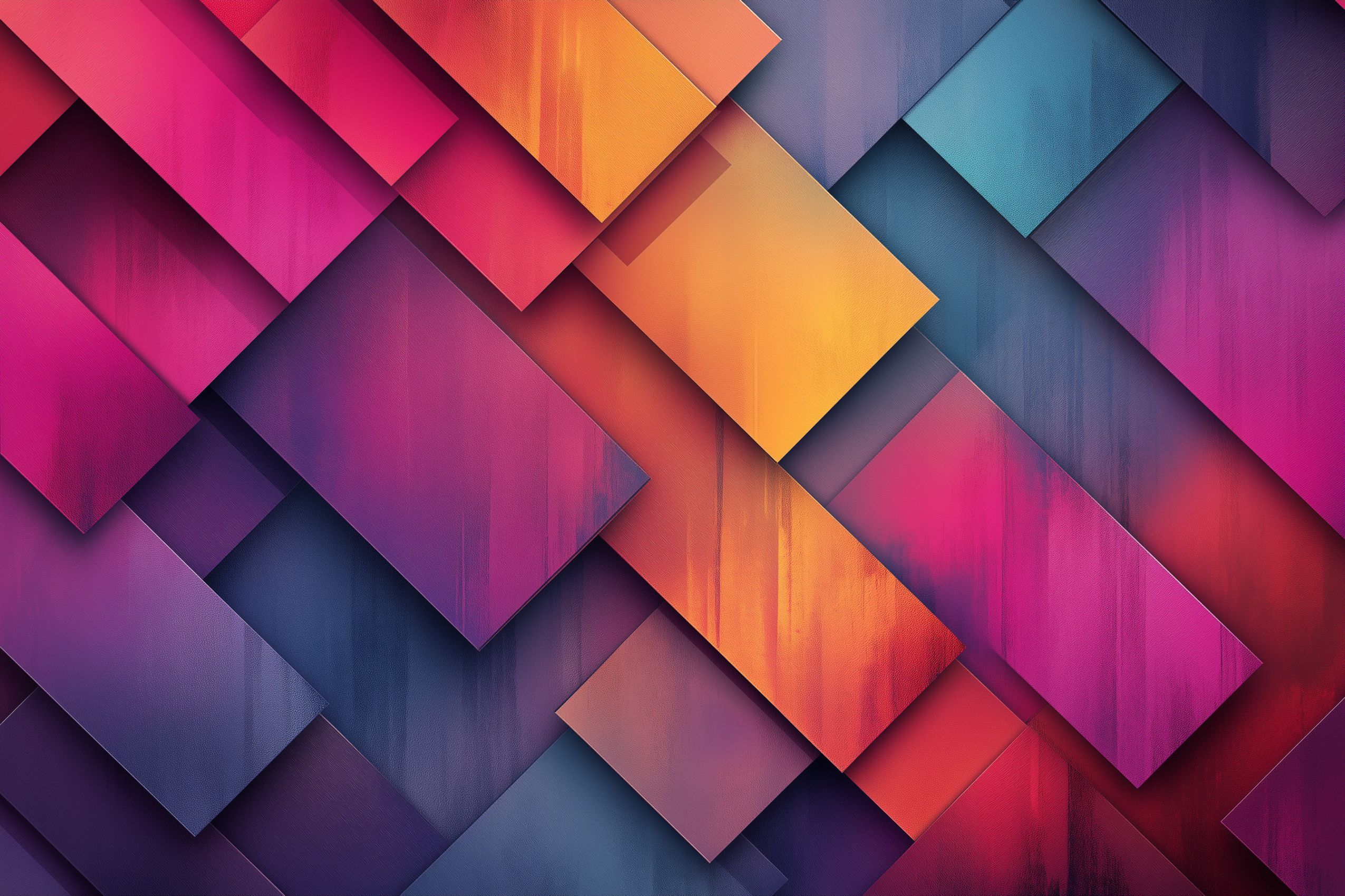 Fond d'écran abstrait minimaliste degrades et ombrages en couleur 005