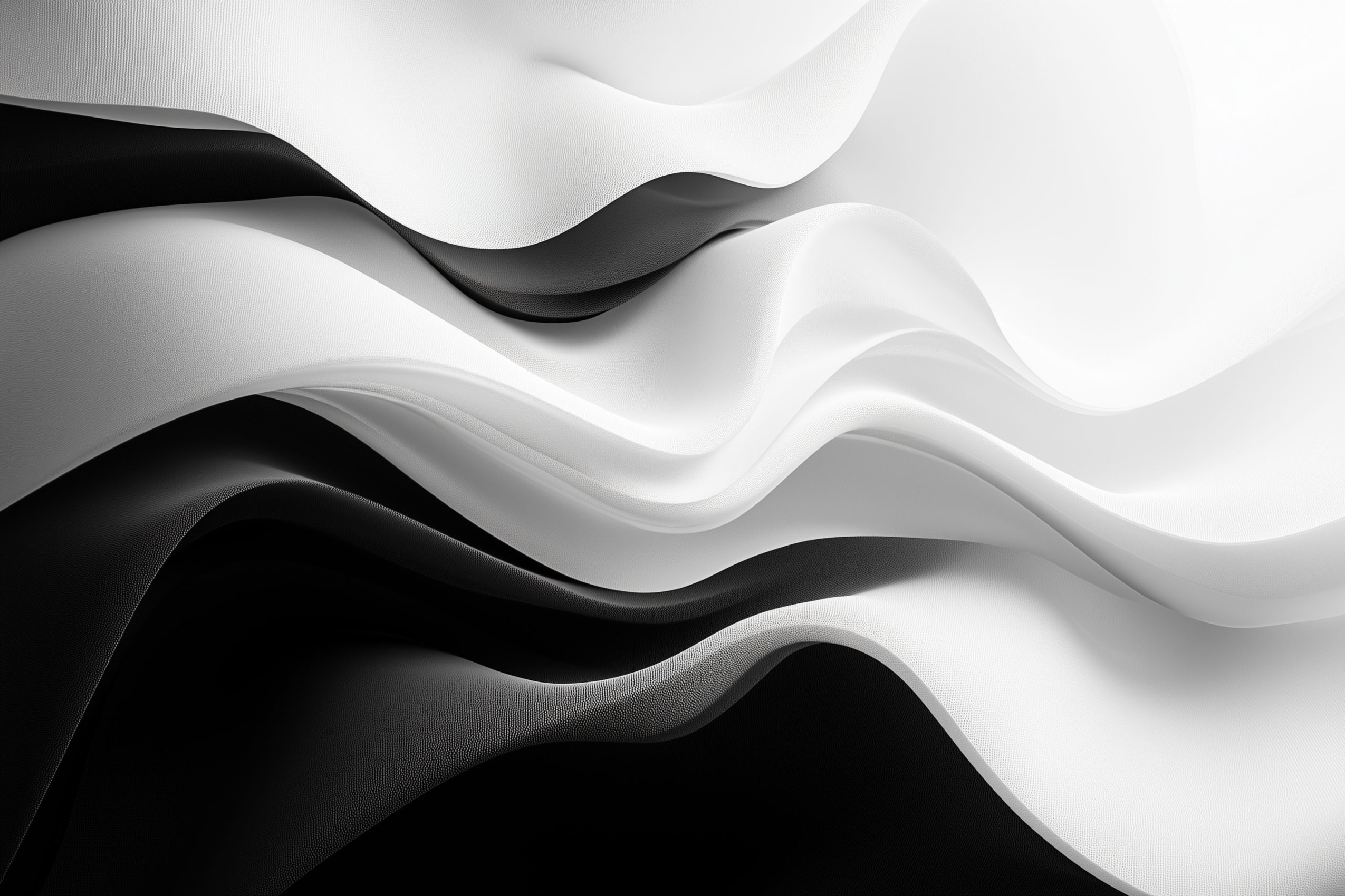 fond d ecran abstrait minimaliste degrades et ombrages en noir et blanc 006