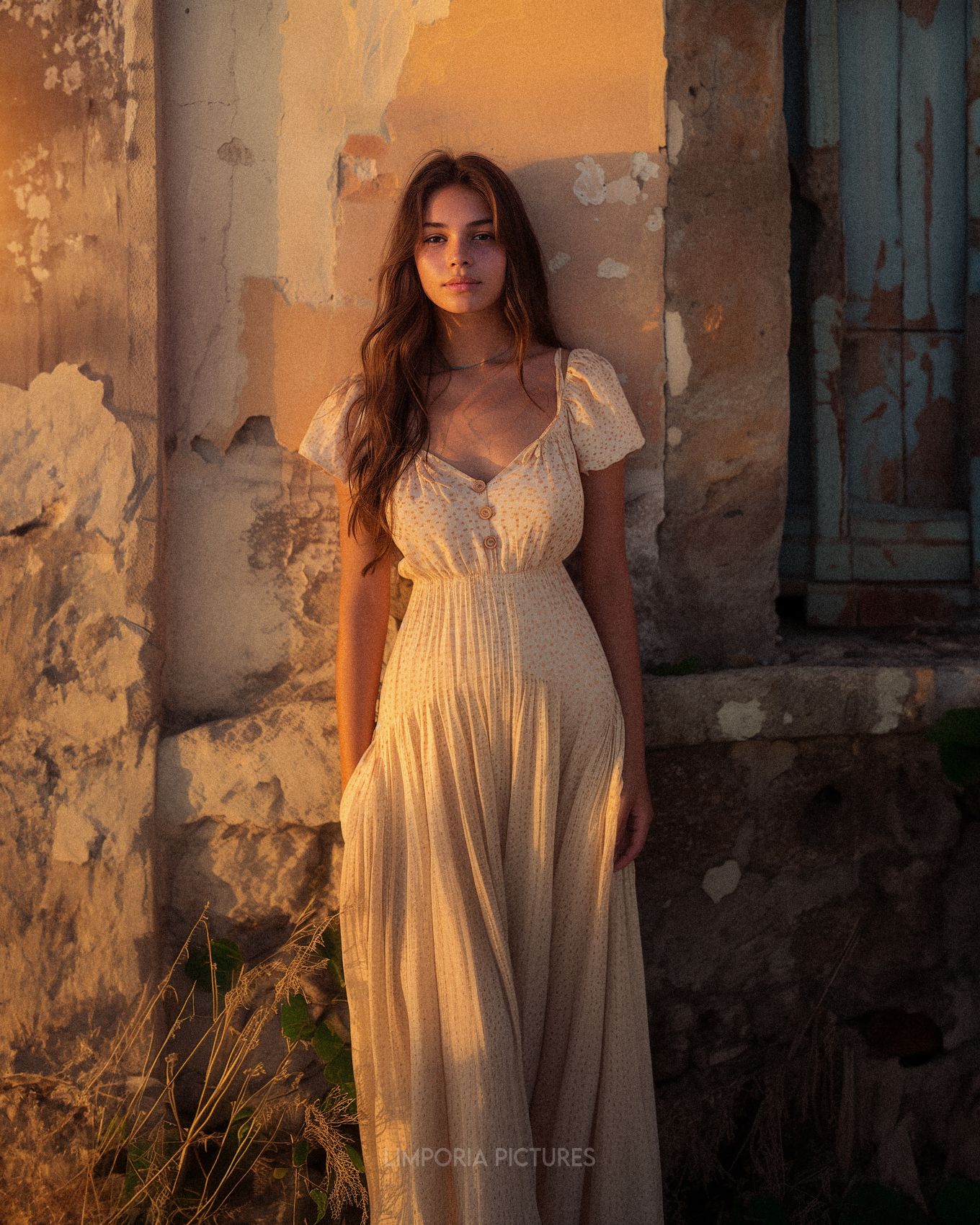 Limporia a color photograph of a normal young woman in her twe eae87147-7556-442c-a4f1-97304d4c48bd