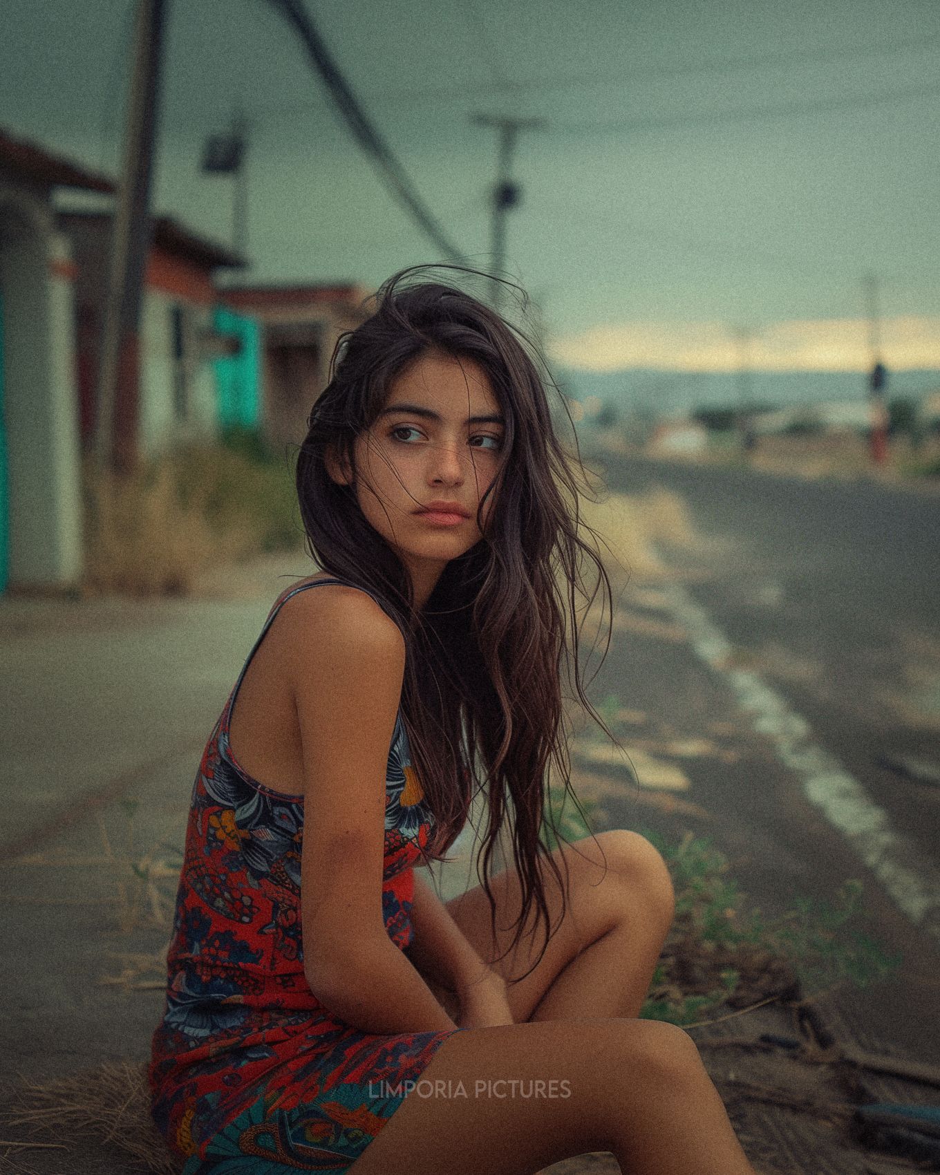 Limporia color photograph of a simple girl fifteen years old s 68210cc4-889e-4573-adc1-ffb7d87abbe0