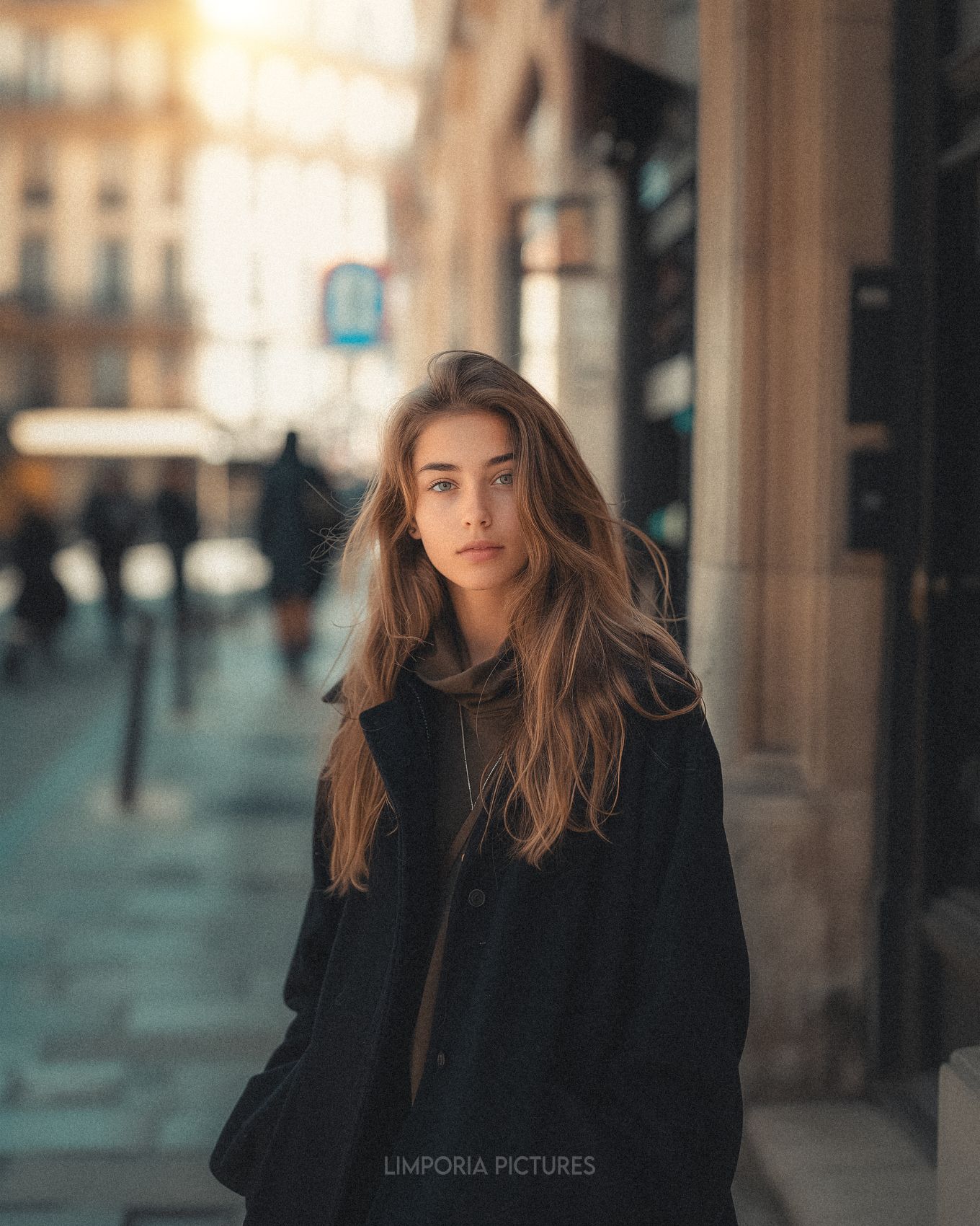 Limporia a color photograph of a simple young woman with long 7f61c75f-8b95-4cdb-a404-f4f44eab575a