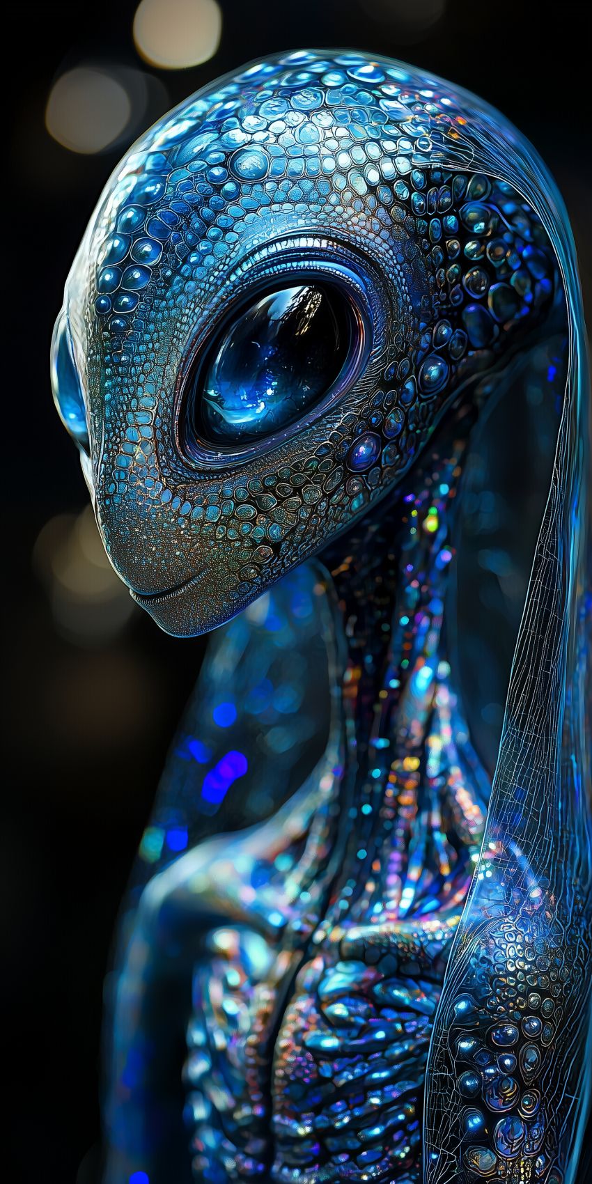 fond d ecran extraterrestre composite futuriste pour mobile alien 005