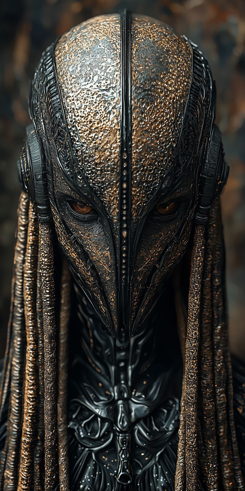 Fond d'écran extraterrestre composite futuriste pour mobile alien 013