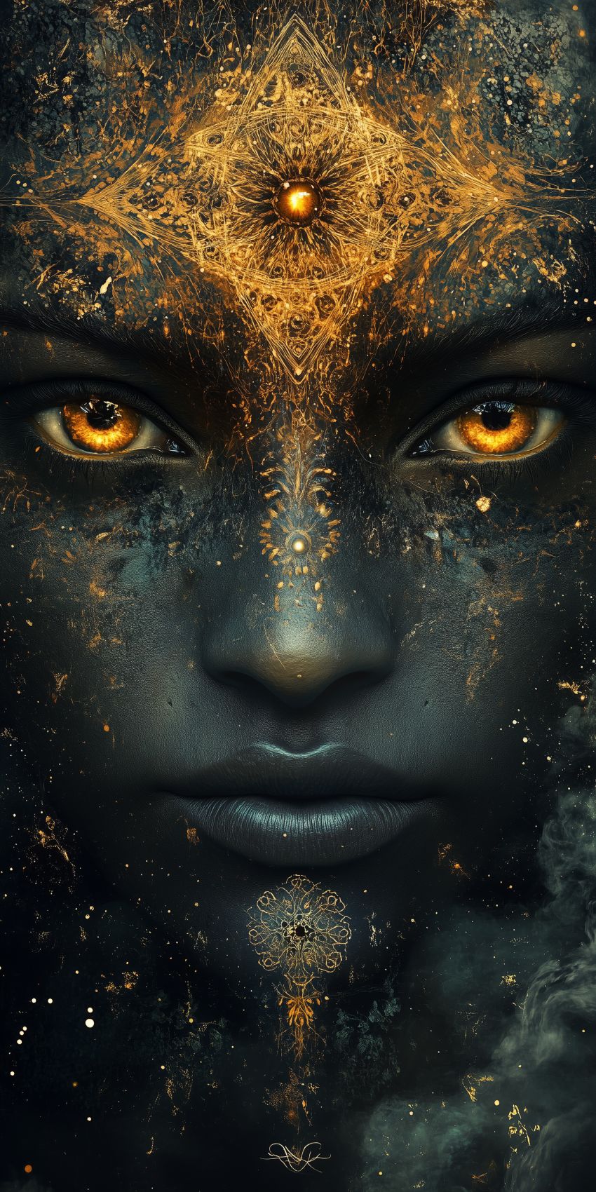 Fond d'écran oeil magique image mystiques pour mobile 005