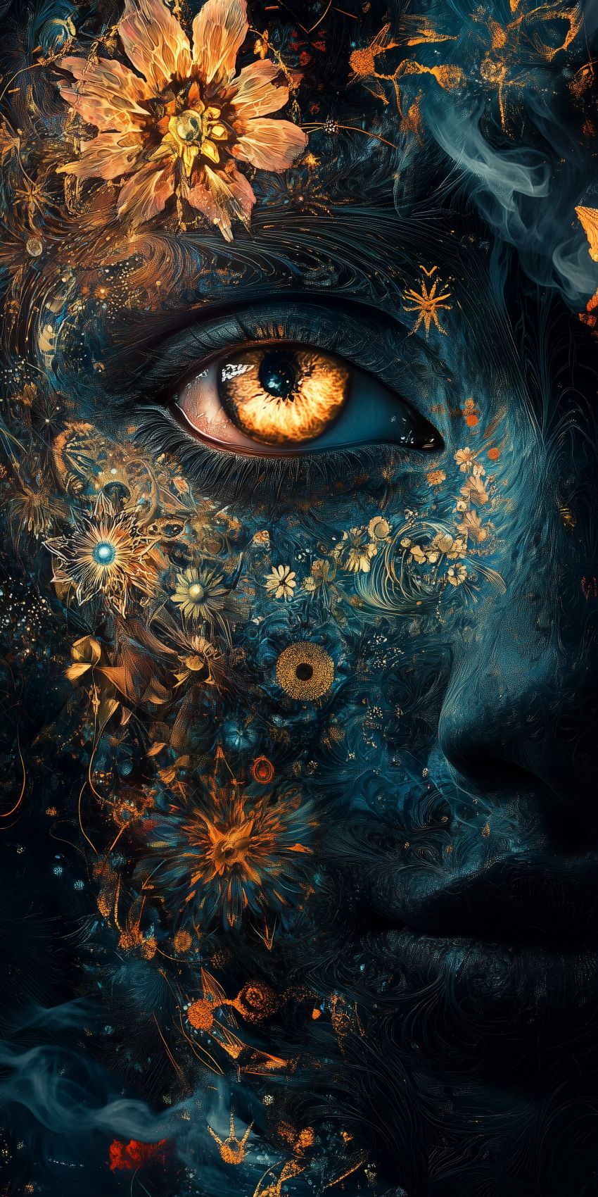 fond d ecran oeil magique image mystiques pour mobile 006