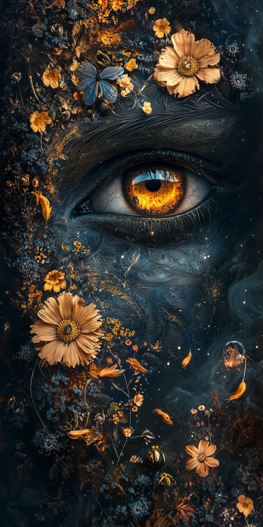 Fond d'écran oeil magique image mystiques pour mobile 007