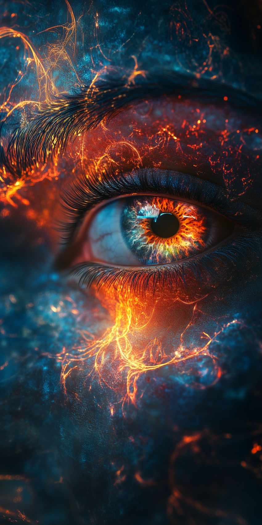 Fond d'écran oeil magique image mystiques pour mobile 009