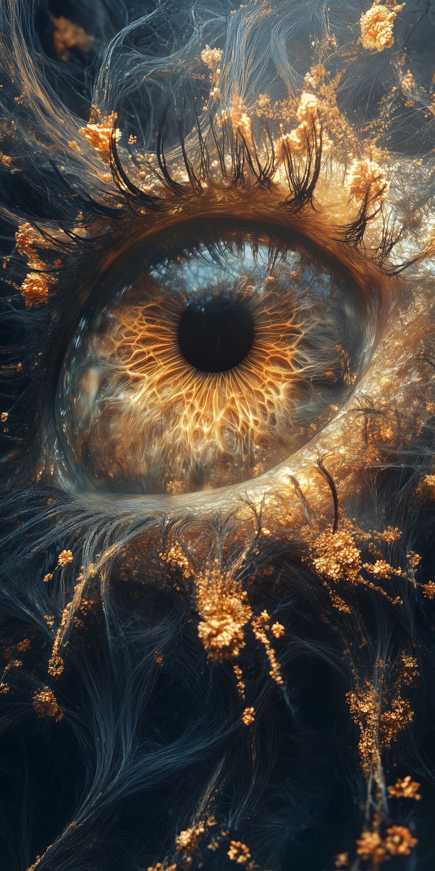 Fond d'écran oeil magique image mystiques pour mobile 016