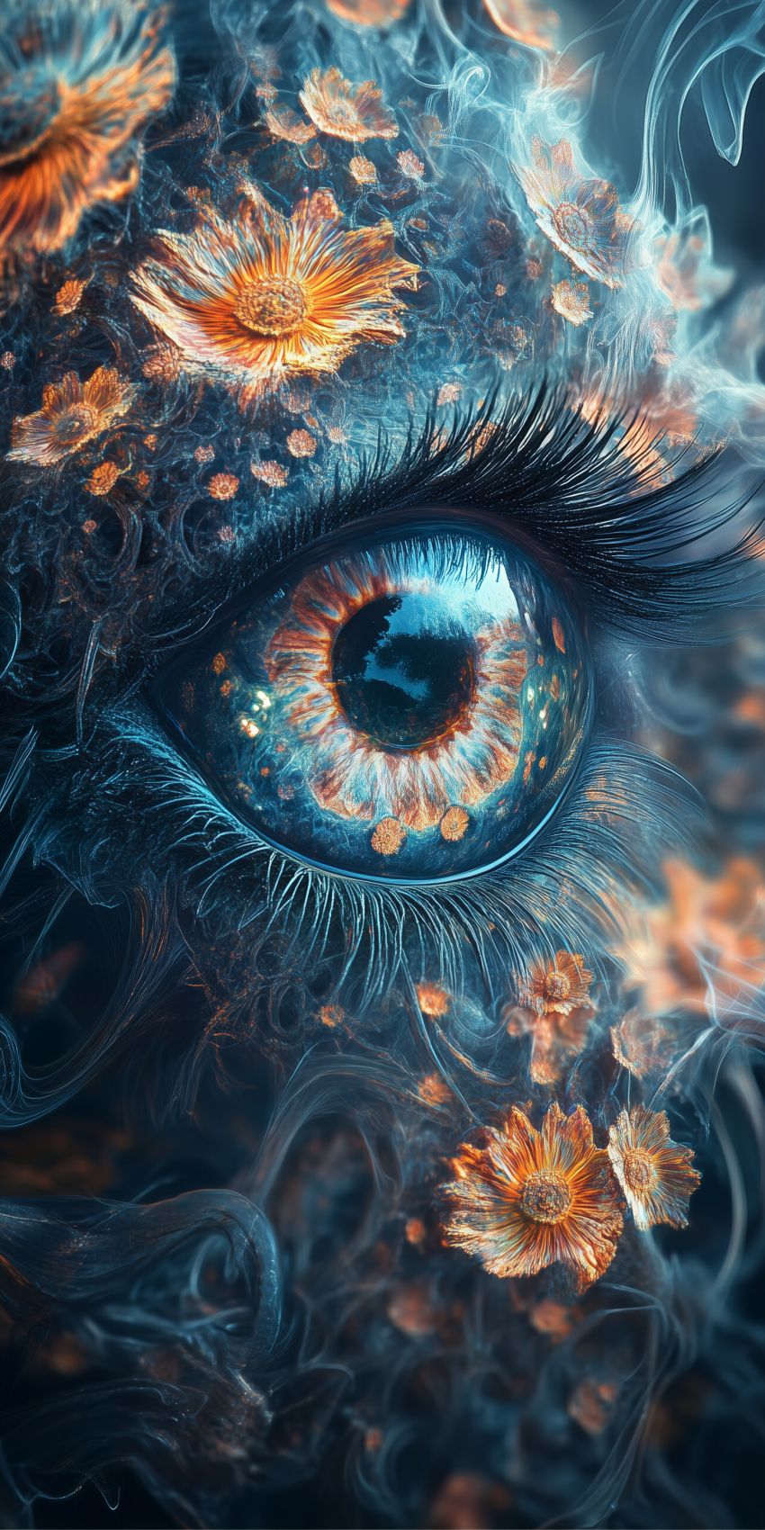 Fond d'écran oeil magique image mystiques pour mobile 017