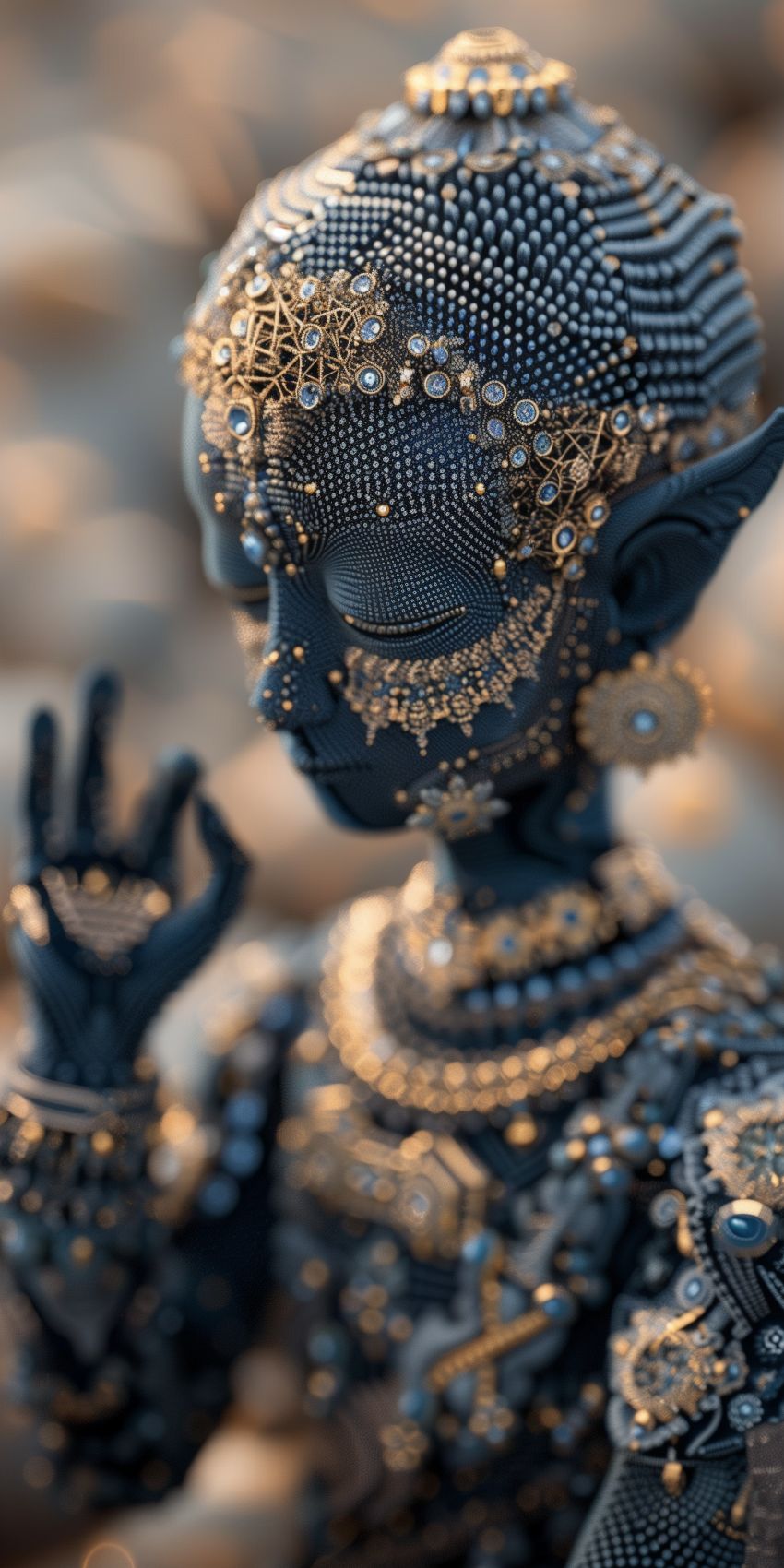 fond d ecran alien nanotubes fractals avraisanotan par piktoalan 040