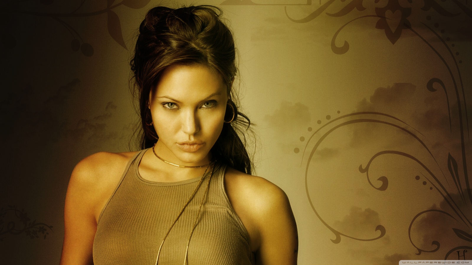 Photo fond d'écran Angelina Jolie wallpaper 011