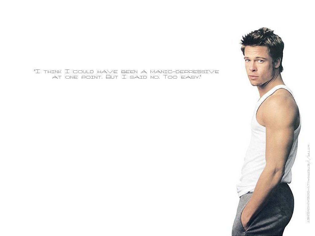 Photo fond d'écran Brad Pitt wallpaper 013