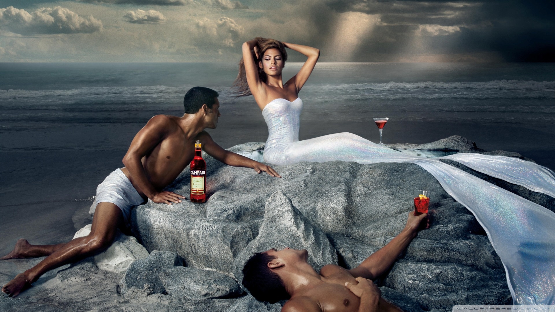 photo fond ecran Eva Mendes wallpaper 019