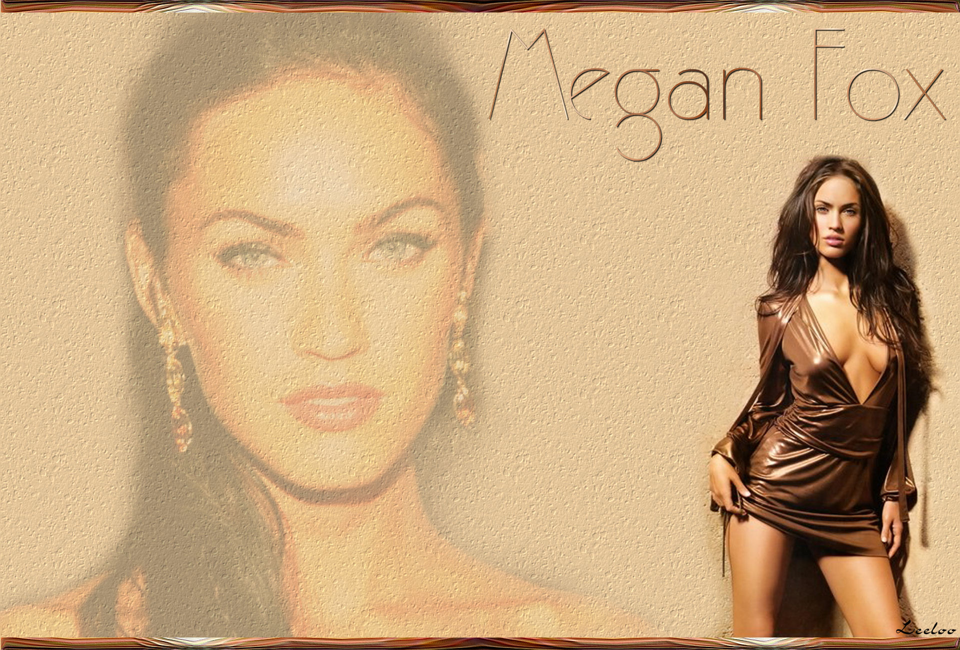 photo fond ecran Megan Fox wallpaper 008