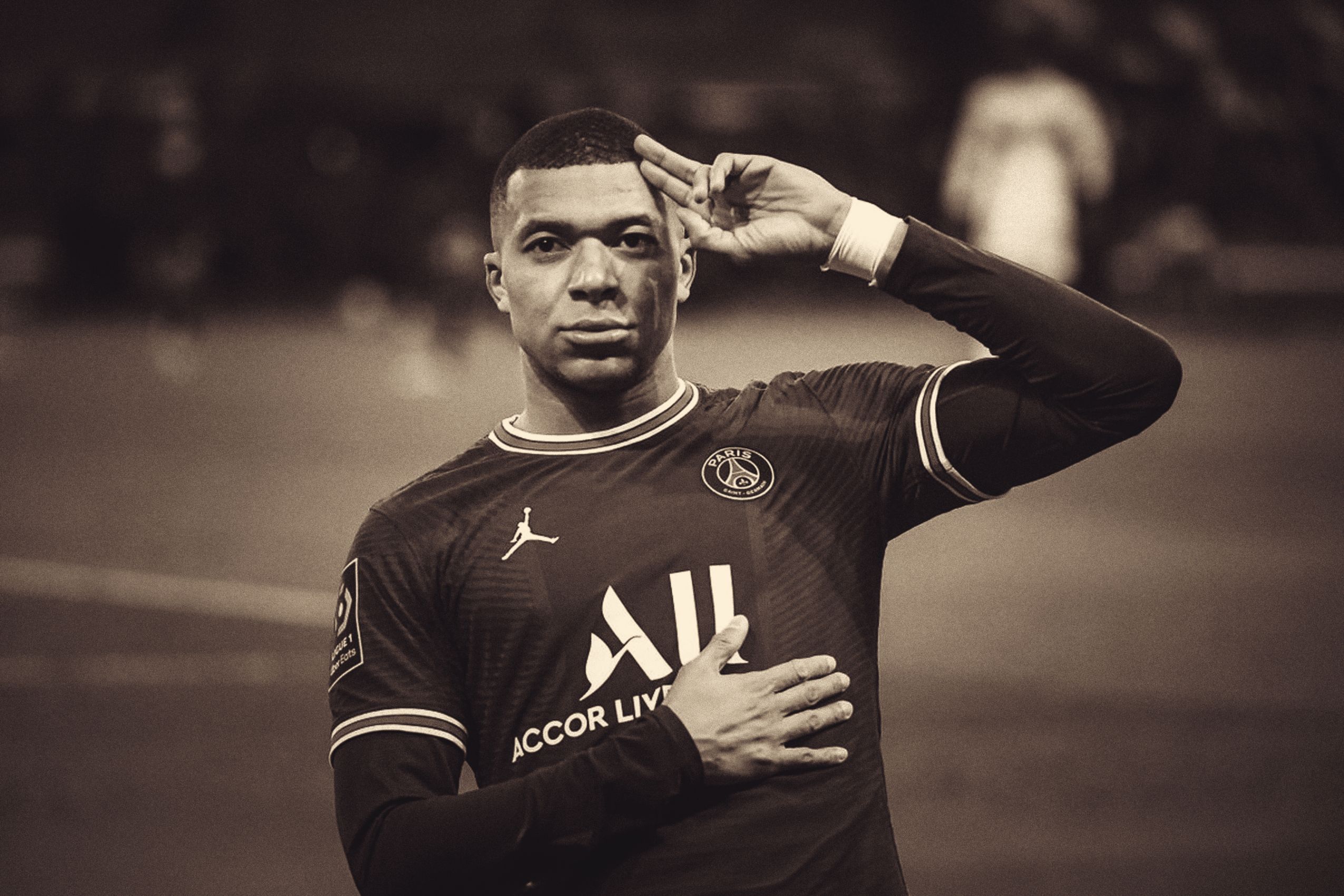 Fond d'écran kylian mbappe 9